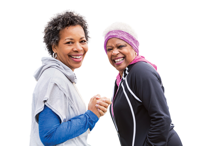 two-ladies-on-bridge-giving-back-to-community two ladies on bridge giving back to community